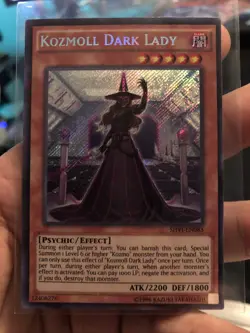 Kozmoll Dark Lady Secret Rare 1st Edition / unlimited SHVI-EN083 - Image 1
