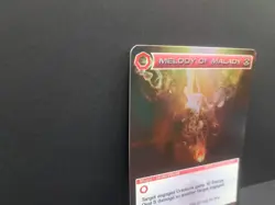 Chaotic 185/232 Melody of Malady Super Rare Holo Foil Mugic Card - Image 2