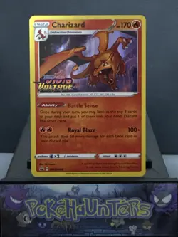 Pokemon Card Charizard SWSH066 Vivid Voltage Prerelease Stamped Promo Near Mint - Image 1