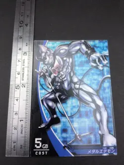 Metal Etemon #3-072/081 Digimon Jintrix Card Carddass BANDAI 2011 Japan Toei TCG - Image 4