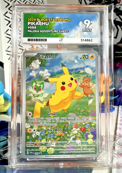Pikachu Promo Card SVP 088 - Paldea Adventure Chest - Ace 9 Mint - Pokemon TCG - Image 1