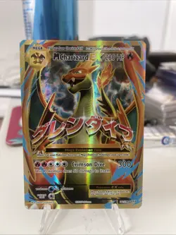 Pokemon TCG Mega-Charizard-EX XY Evolutions Holo Full Art Card 101/108 - Image 1