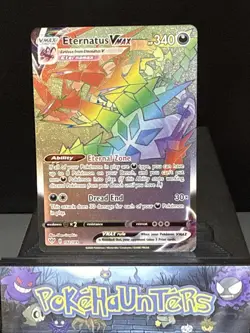 Pokemon Card Eternatus VMAX 192/189 Darkness Ablaze Secret Rare Near Mint - Image 1