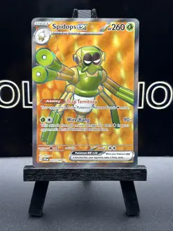 Spidops EX 223/198 Full Art - Scarlet & Violet Base - Pokemon Card - Holo NM - Image 2