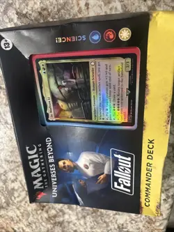 Magic The Gathering Universes Beyond Fallout Science Commander Deck 100 Card 195166228532 - Image 2