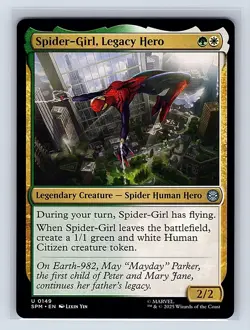 Spider-Girl, Legacy Hero #149 Regular Uncommon MTG 2025 Marvel's Spider-Man - Image 1