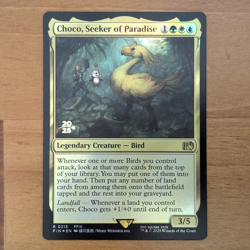 Choco, Seeker of Paradise - Pre-release Foil Stamped Promo - Final Fantasy MTG - Image 1