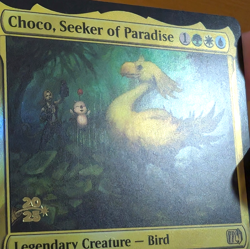 Choco, Seeker of Paradise - Pre-release Foil Stamped Promo - Final Fantasy MTG - Image 2