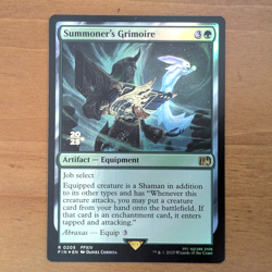 Summoner's Grimoire - Pre-release Foil Stamped Promo - Final Fantasy MTG - Image 1