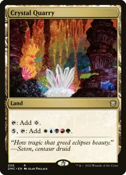 🧙Crystal Quarry R 206 DMC Dominaria United MTG - Image 1
