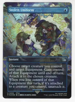 MTG Final Fantasy Foil Uncommon #0332 Stolen Uniform - Image 1