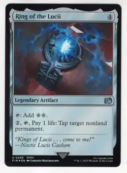 MTG Final Fantasy Foil Uncommon #0269 Ring Of The Lucii - Image 1