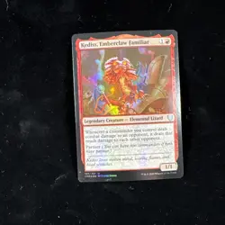Kediss, Emberclaw Familiar (foil) Commander Legends 188/361 Uncommon MTG NM - Image 1