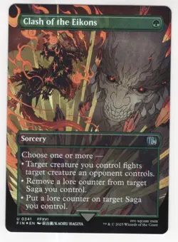 MTG Final Fantasy Foil Uncommon #0341 Clash Of The Eikons - Image 1