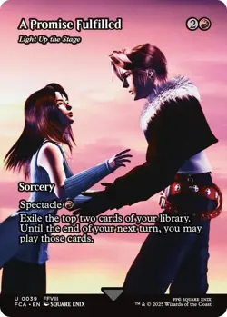 MTG Final Fantasy Through The Ages #0039 A Promise Fulfilled - Image 1
