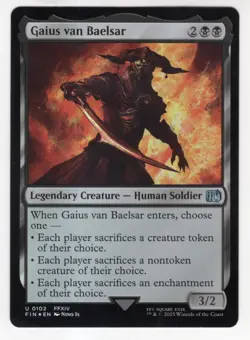 MTG Final Fantasy Foil Uncommon #0102 Gaius Van Baelsar - Image 1