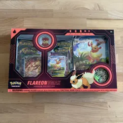 Pokemon TCG Flareon Jolteon Vaporeon VMax Premium Collection Set of 3 New Sealed 820650851308 - Image 3