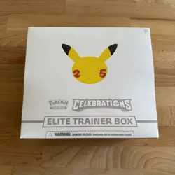 Pokemon TCG 25th Anniversary Celebrations Elite Trainer Box ETB New Sealed 820650809439 - Image 1