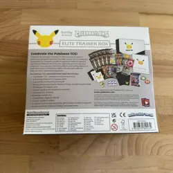 Pokemon TCG 25th Anniversary Celebrations Elite Trainer Box ETB New Sealed 820650809439 - Image 2