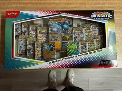 4 Pokemon Lucario Ex Tyranitar Ex Premium Collection Prismatic Evolution In ✋ - Image 2