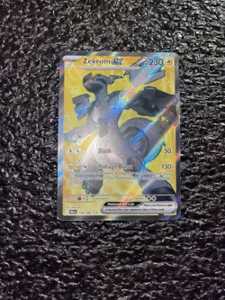 Pokemon Zekrom ex 158/086 Black Bolt Ultra Rare Holo Near Mint - Image 1