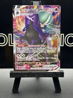 Shadow Rider Calyrex VMAX Ultra Rare SWSH06: Chilling Reign #075/198 Pokemon NM - Image 2