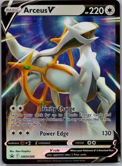 Arceus V SWSH306 - Pokemon TCG SWSH Black Star Promos - Holo Promo (NM) - Image 1