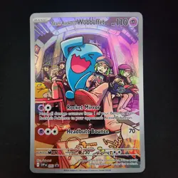 Pokemon Team Rocket's Wobbuffet SV: Scarlet & Violet Promo Cards 203 Promo NM - Image 1