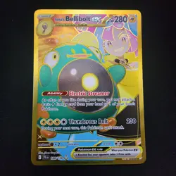 Pokemon Iono's Bellibolt ex - SV09: Journey Together 188/159 Hyper Rare NM - Image 1