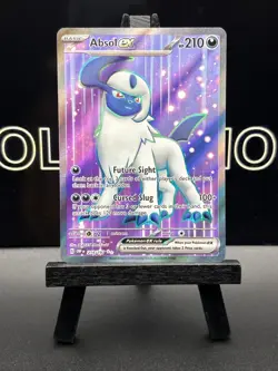 Absol ex 214/197 Obsidian Flames Full Art Ultra Rare Pokemon Holo LP - Image 2