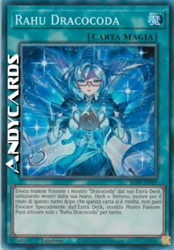 RAHU DRACOCODA • (Rahu Dracotail) • Rara Collector • JUSH IT009 • 1Ed • Yugioh! - Image 1