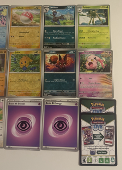 Pokemon TRADING CARDS BULK LOT x28 MIXED SERIES INC RARES POKEMON CARD BUNDLE - Image 4