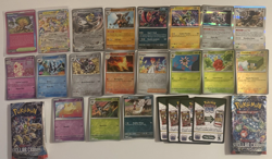 POKEMON TRADING CARDS BULK LOT x23 STELLAR CROWN POKEMON CARD RARE & HOLO BUNDLE - Image 1