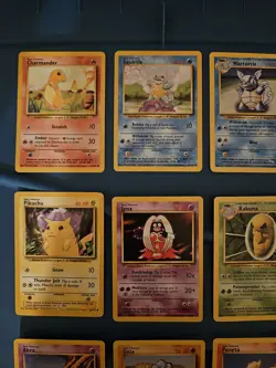 Near Mint 15 Cards 1999 Base Set Unlimited WOTC Pokemon Card Lot - Image 2