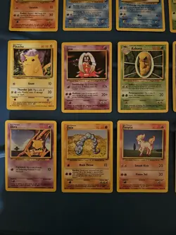 Near Mint 15 Cards 1999 Base Set Unlimited WOTC Pokemon Card Lot - Image 4