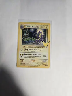 Pokemon TCG Card Light Toxtricity SWSH137 Celebrations Promo Holo - NM - Image 1