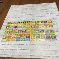 Pokemon Base Set 2 Non Holo Lot of 44 Cards WOTC TCG LP/NM Pokemon - NO DUPES - Image 1