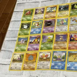 Pokemon Base Set 2 Non Holo Lot of 44 Cards WOTC TCG LP/NM Pokemon - NO DUPES - Image 2