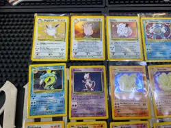 Pokemon Card Holo Foil Base Collection Fossil Original Moderate Heavy 42 Cards - Image 2