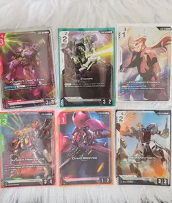 Bandai Gundam TCG ST01-02-03-04 C+ Cards Bundle Near Mint Free Shipping - Image 1