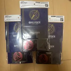 ONE PIECE Card Storage Box Straw Hat Pirates Don !! Card Set of 3 Premium BANDAI - Image 1