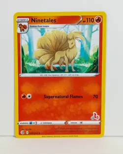 Ninetales Pokemon TCG Battle Academy 2022 Card 030/264 2021 #23 Stamped Uncommon - Image 1