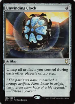 Unwinding Clock R Commander 2018 228 - LP MTG - Image 1
