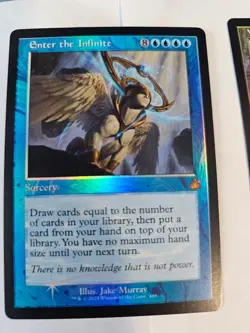 MTG - Enter the Infinite FOIL Retro Frame - Ravnica Remastered - Image 1