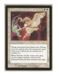 KARMIC GUIDE LEGADO de URZA English Magic Guia Karmica NM Urza's Legacy MTG - Image 1