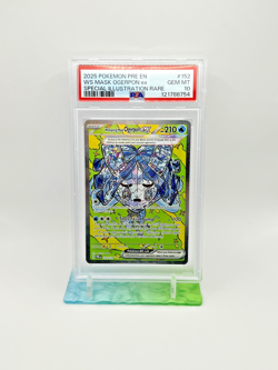 Wellspring Mask Ogerpon ex 152/131 Pokemon TCG Prismatic Evolutions - PSA 10 - Image 1