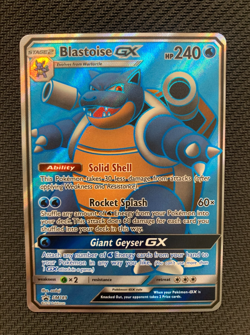 Blastoise GX SM189 Black Star Promo Pokemon Card - Sun & Moon - 2019 - NM - Image 1