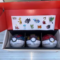 Pokemon TCG: Poke Ball Tin 3-Pack Bundle 2024- Poke Ball brand new sealed - Image 1