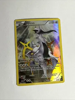 Arceus Full Art Pokemon Black Star Promo XY83 Holo - Image 1