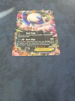 Pokemon TCG Absol EX XY62 XY Blackstar Promo DAMAGED - Image 2